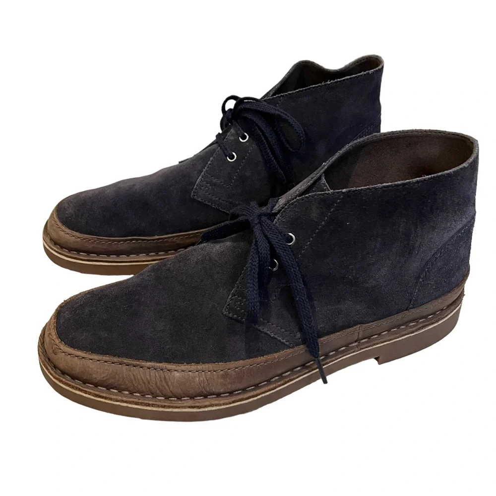 Clarks Men's Bushacre Rand Two Tone Chukka Boot, Sz 10.5